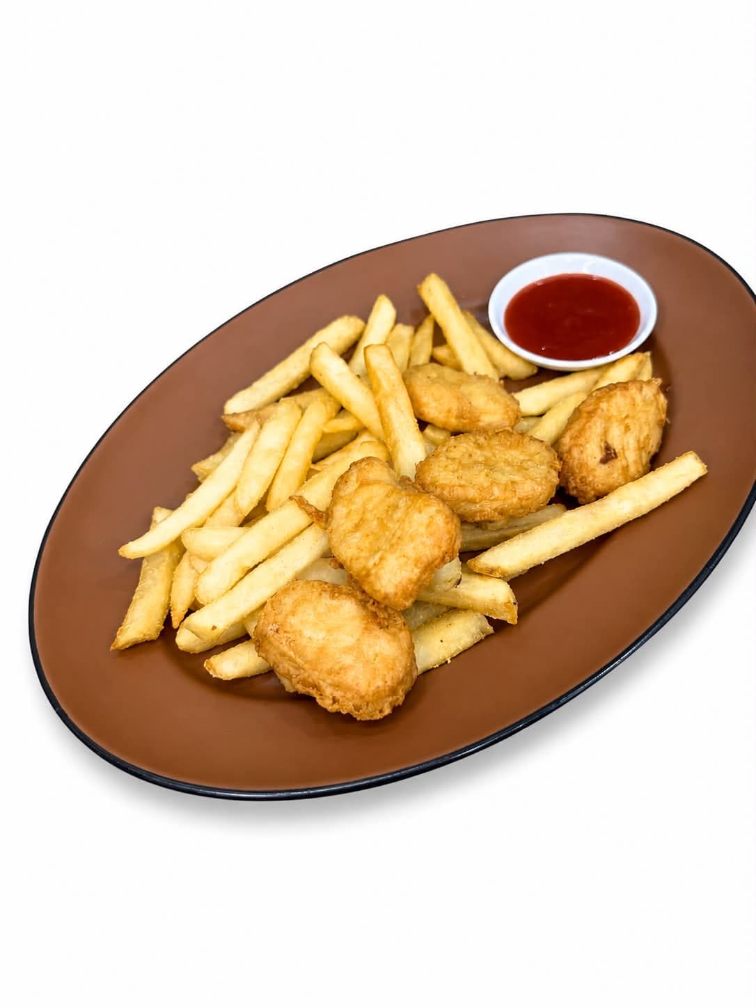 Chicken Nuggets with Chips